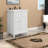 Space-saving Vanity With Durable Sink, Solid Wood Frame, Modern Design