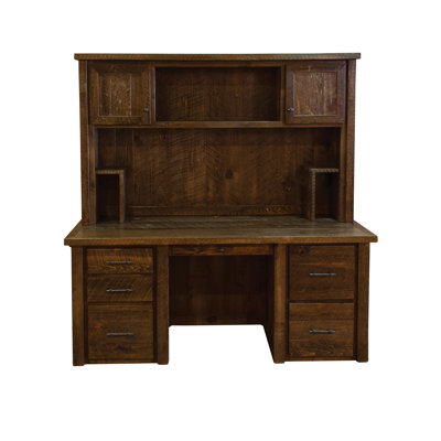 Solid Wood Executive Desk