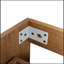 Meuble-lavabo simple avec plateau 30,00 Lockmer