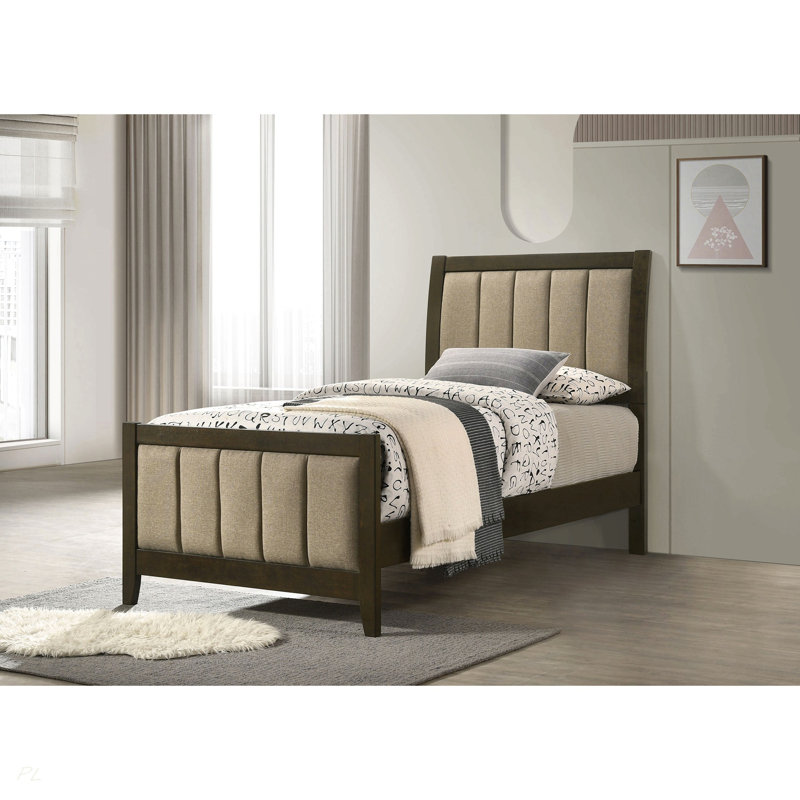 Clement Dark Cocoa  Twin Panel Bed