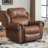 Faulks Manual Glider Recliner with Nailhead Trim-1787882341