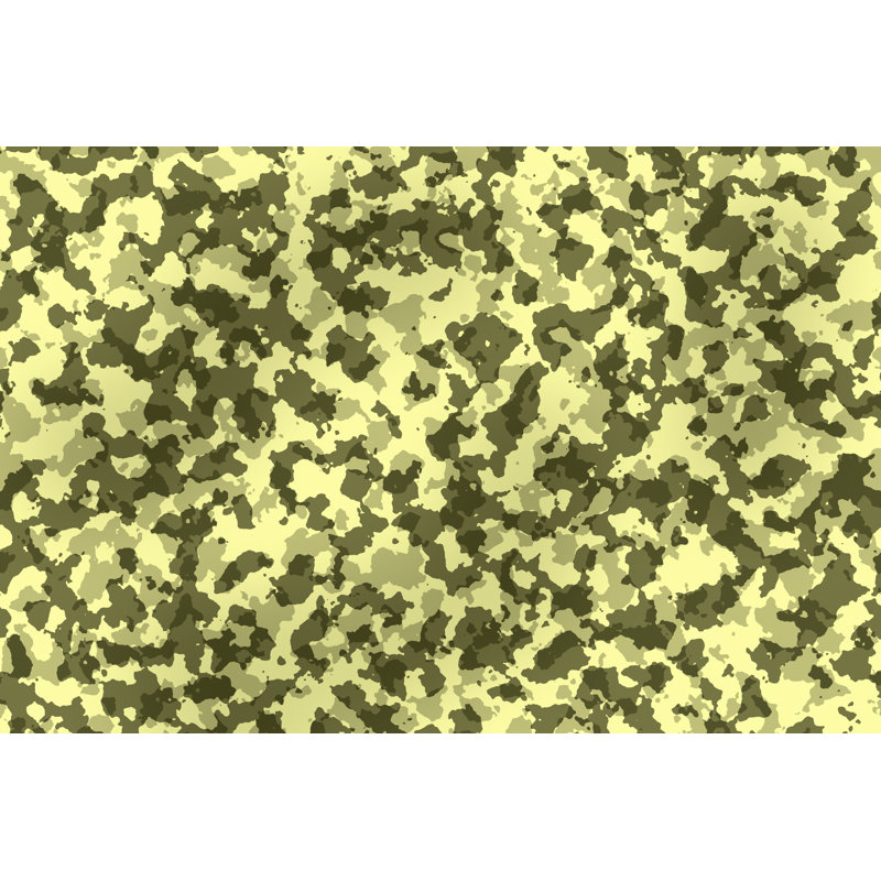 Tissu de camouflage militaire à texture numérique par Ilbusca, H 32 po x l 48 po