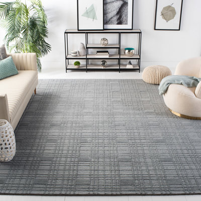 Ronar Tibetan Hand Knotted Wool Geometric Rug