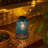 Nyota 9.75" Metal Woven Solar Powered  Outdoor Hanging Lantern-1919826631