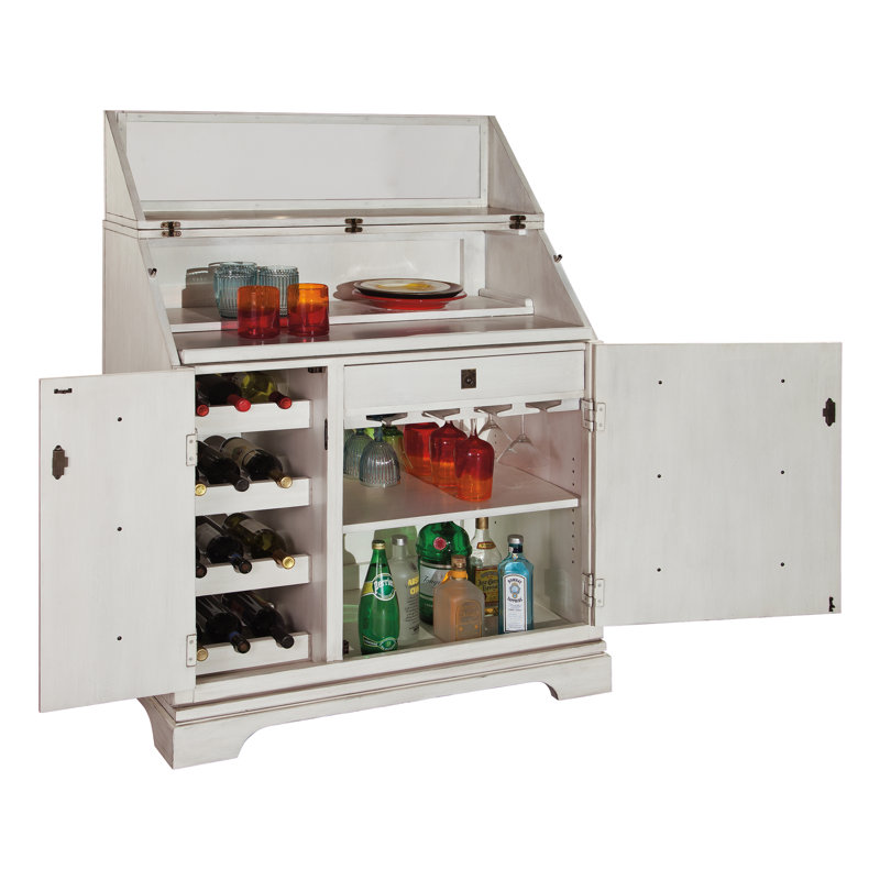 100cm Solid Wood Mini Bar