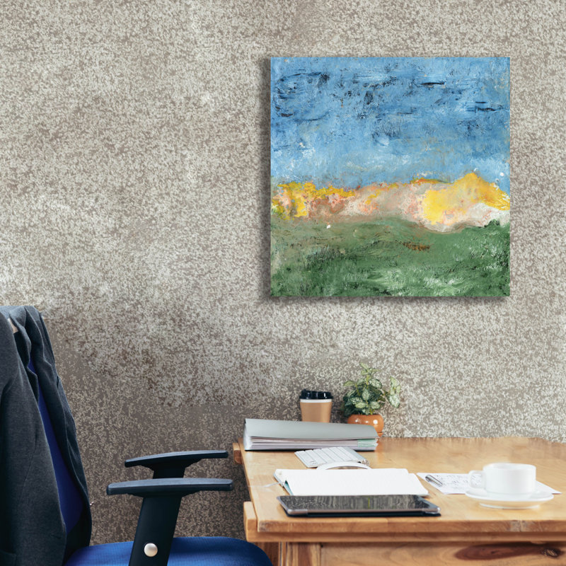  «Isle Of Skye 2» par Alicia Longley, art mural sur toile, 26 po x 26 po, H 26 po x l 26 po