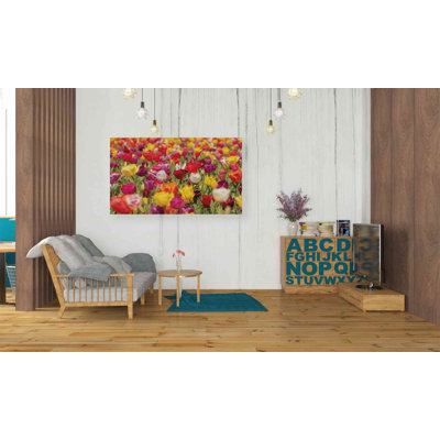 «Colorful Bouquet» par Martin Podt, art mural sur toile