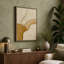 Curved String, Still Form Minimalist - Wrapped Canvas-432073256-432073270