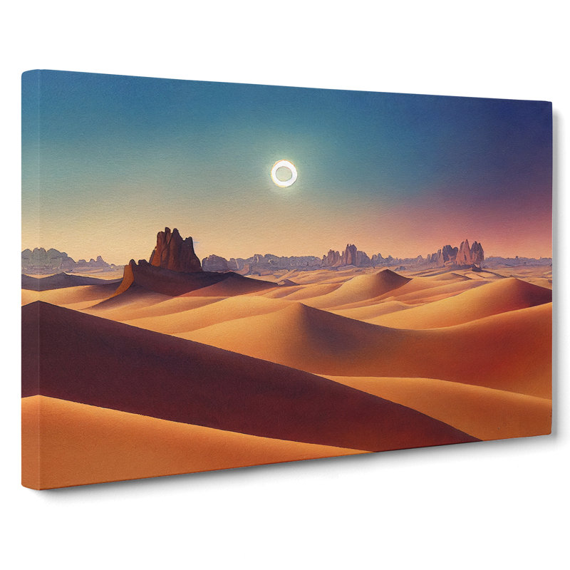 Desert View Vol.4 - Wrapped Canvas, 50cm H x 76cm W x 3cm D