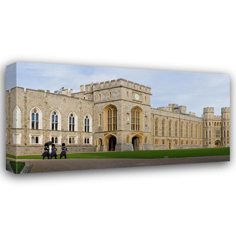 Château de Windsor, H 21 po x l 40 po