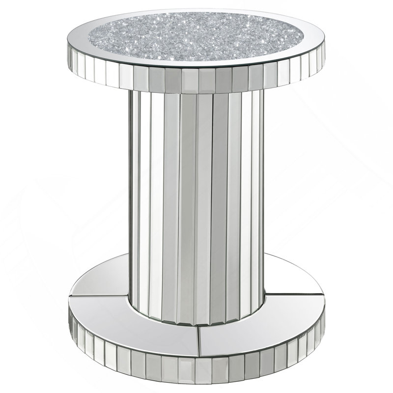 Rose Mirror Side Table