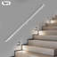 Rampe d'escalier, rampe d'escalier murale, rampe d'escalier en acier inoxydable-113957540-113957548