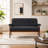 50” W Faux Leather Upholstered Loveseat