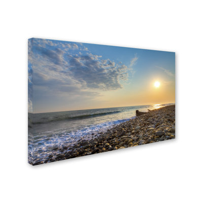 « rockin coucher de soleil », reproduction de photo sur toile tendue