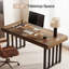 Metal Base Computer Desk