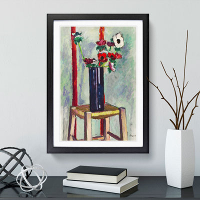 Anemones by Henry Lyman Sayen - Picture Frame Painting