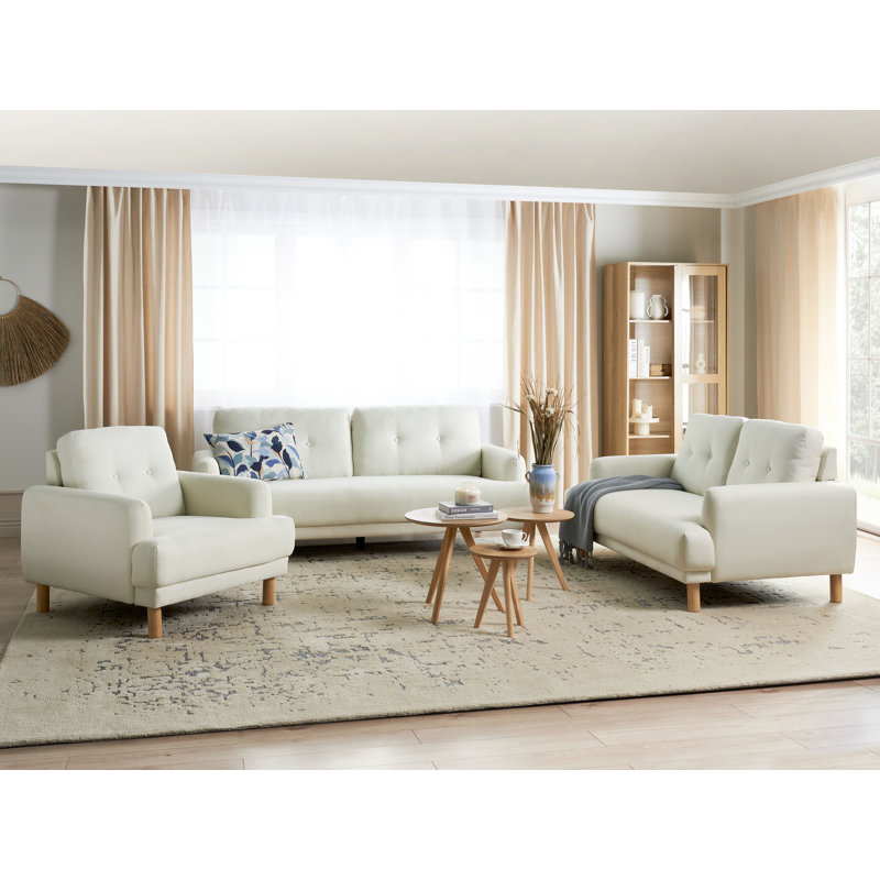 Rinna 3 - Piece Living Room Set