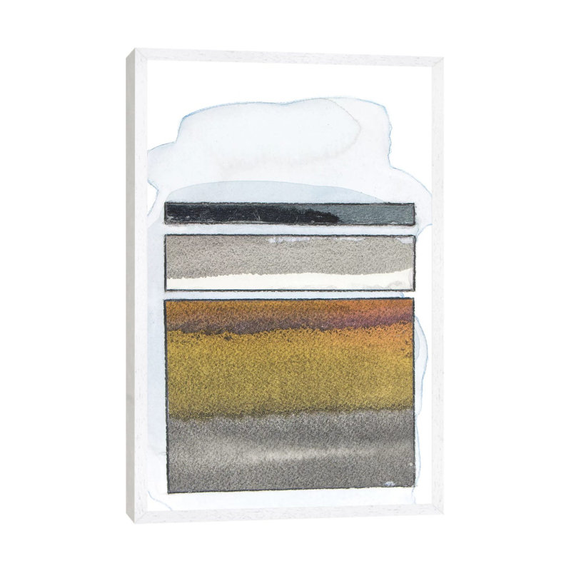 Pacific Horizon IX by Rob Delamater - Gallery-Wrapped Canvas Giclée on Canvas, 66.04 cm H x 45.72 cm W, White Floater Framed