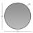 Adarius Accent Wall Mount Mirror with Aluminum Frame - Round Wall Mirror-666078764-666078763