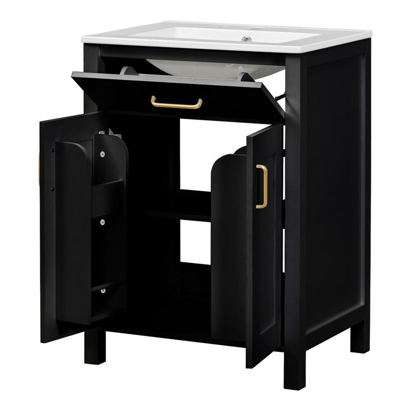 Bathroom Vanity, Black