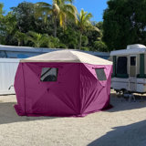Quick-Set Screen Hub Tent Wind & Sun Panels, Accessory Only, Blue (3 Pack)