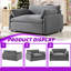 Fauteuil simple en chenille avec assise large, structure en bois massif, pieds en plastique-1387106897