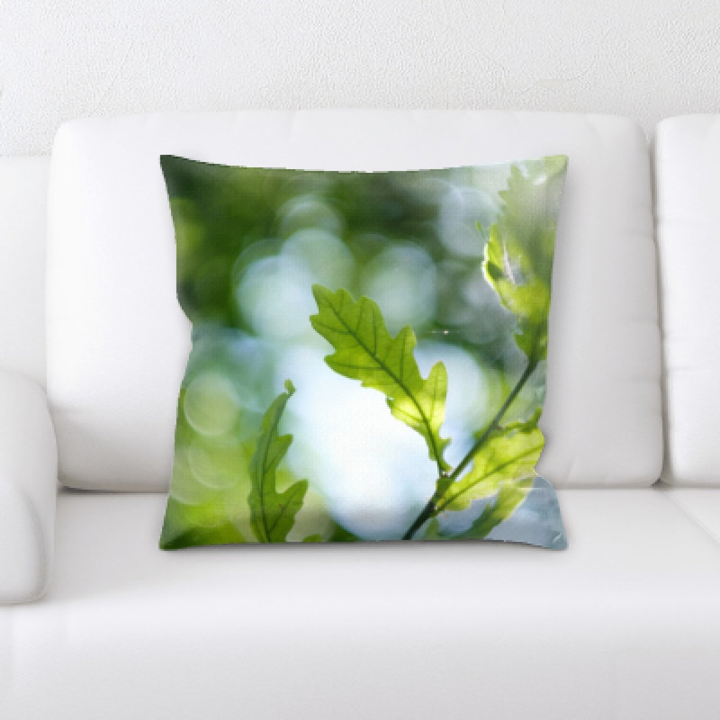 Microsuede Throw Pillow