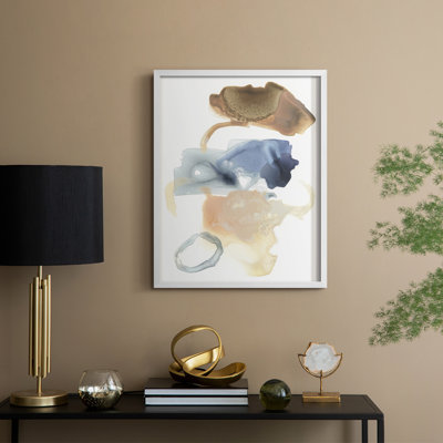 Lunar Geology II Framed Print - Solid Wood