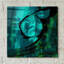 «Turquoise Element III» par Sisa Jasper, «Art mural en verre acrylique-38606379