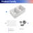 33'' L Double Bowl Fireclay Kitchen Sink