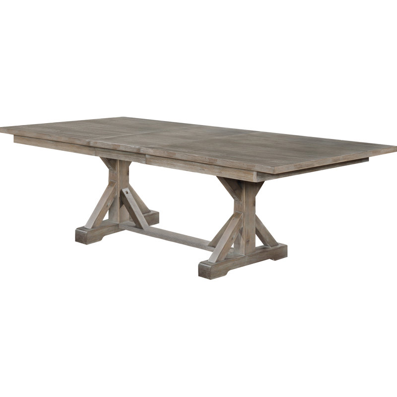 Marcelino Solid Wood Base Dining Table