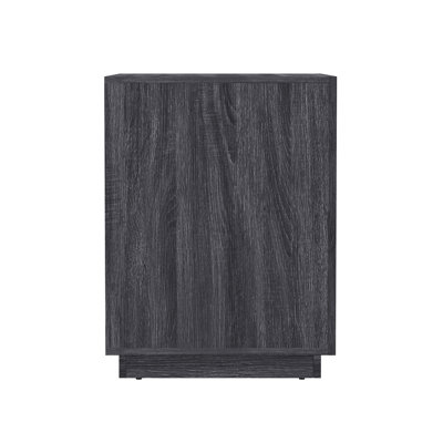 Table de chevet 1 tiroir contemporaine gris anthracite Soren