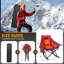 Heated Rocking Chair with Power Bank, Adjustable Temperature Oversized Portable Foldable Camping Chair-1782333232