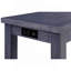 Ensemble de table de salle à manger avec siège rembourré et garniture cloutée, port USB et prise de courant-460200924
