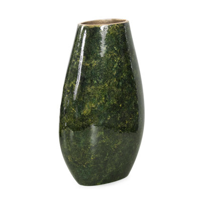 Renaldi Emerald Gold Torpedo Vase- Medium