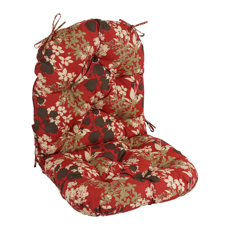 Outdoor 6'' Seat / Back Cushion, Montfleuri Sangria
