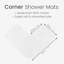 Afruza Corner Shower Bath Mat-1056738237