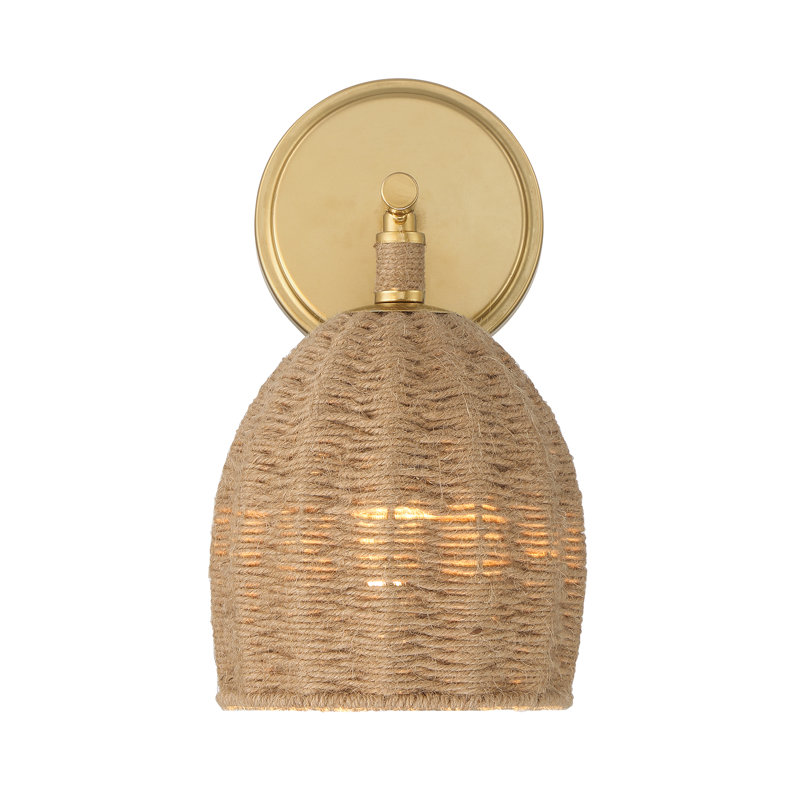 Shaelyn 1 Light Soft Gold Sconce