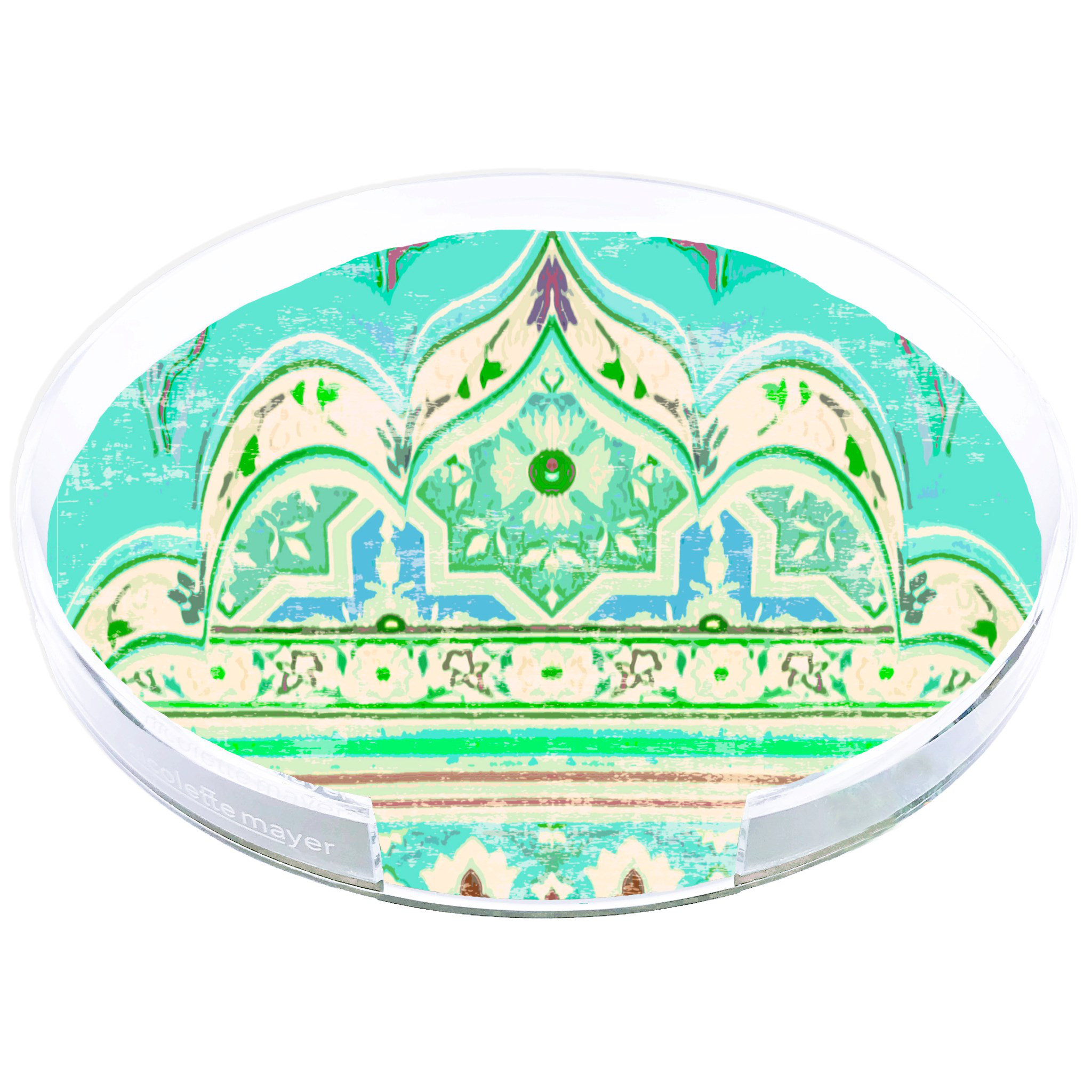 Nicolette Mayer Jaipur Acrylic Tray Round Wayfair