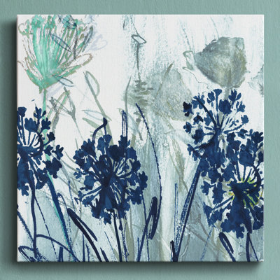 " Indigo Field I " Painting Print