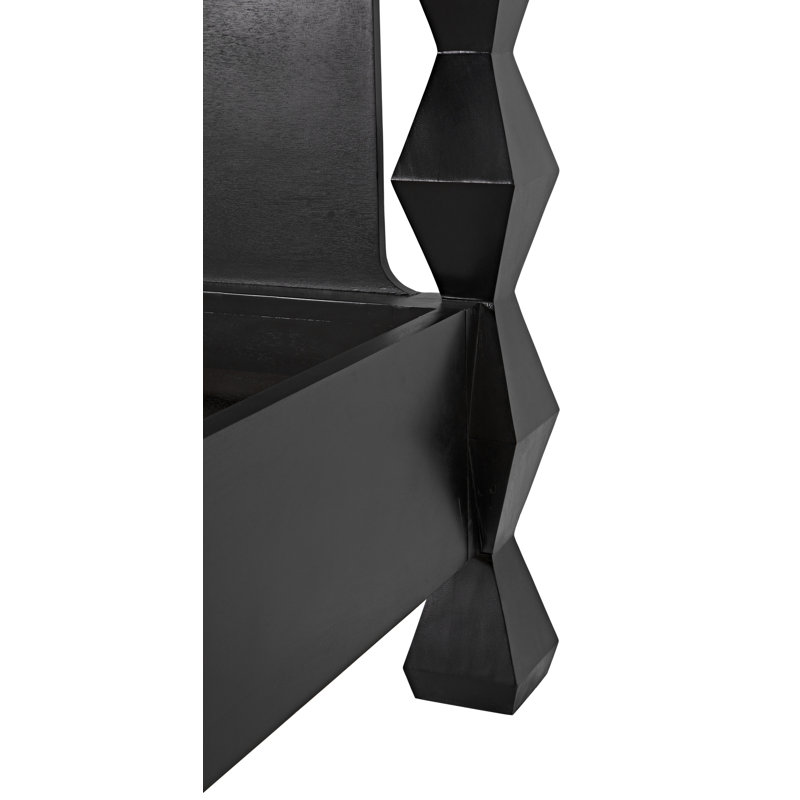 Brancusi Solid Wood Four Poster Bed, Queen