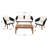 Robson Acacia 4 - Person Patio Conversation Set with Cushions-1753507675-1753507673