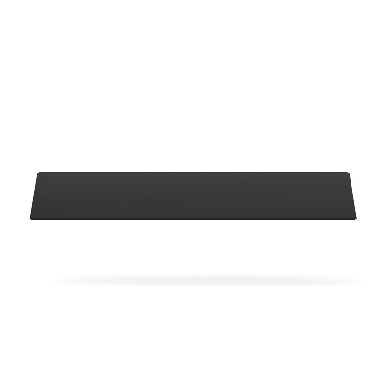 Zet Panel, Black, 12.2" H x 59.8" W x 1.3" D