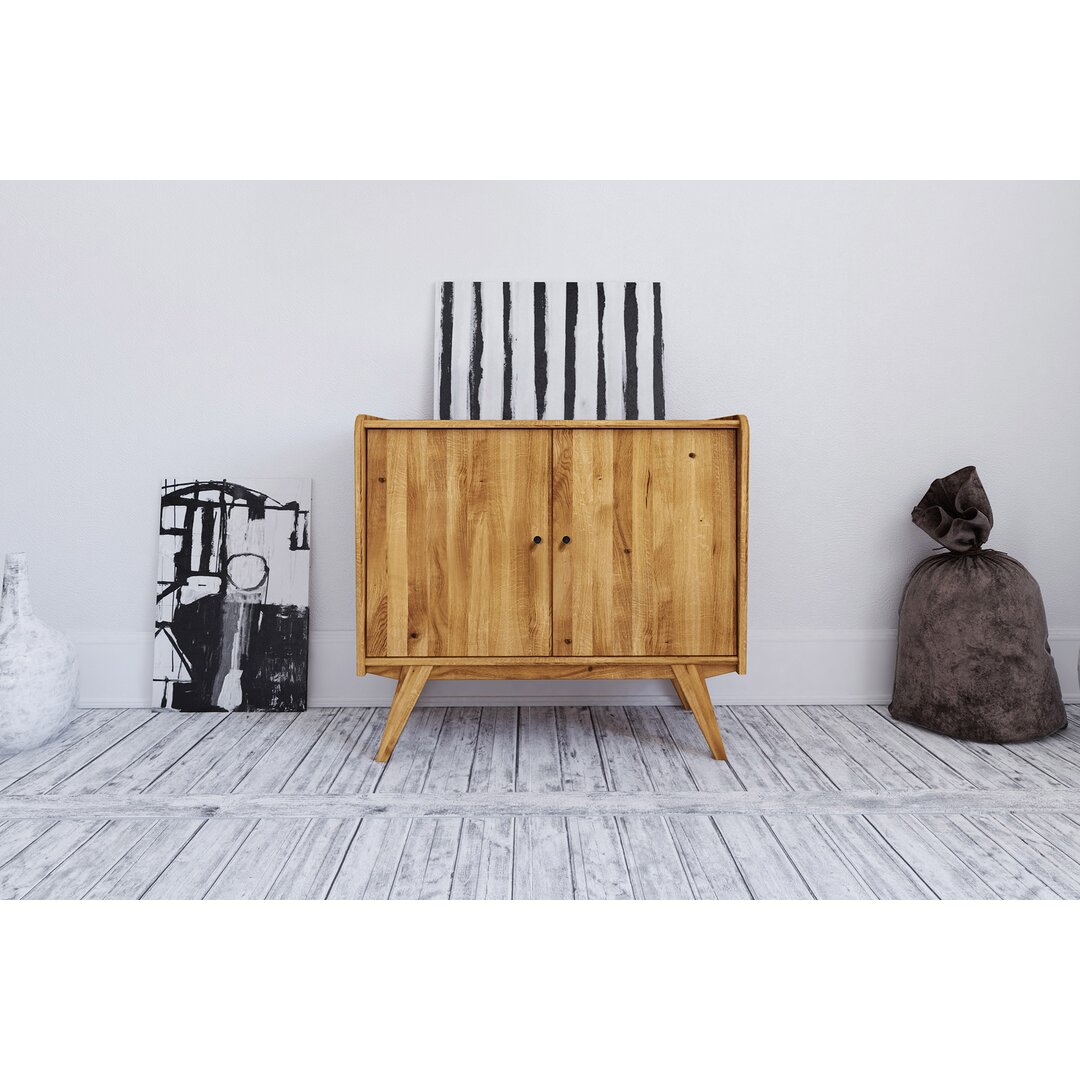 Sideboard Gile aus Massivholz 100 cm