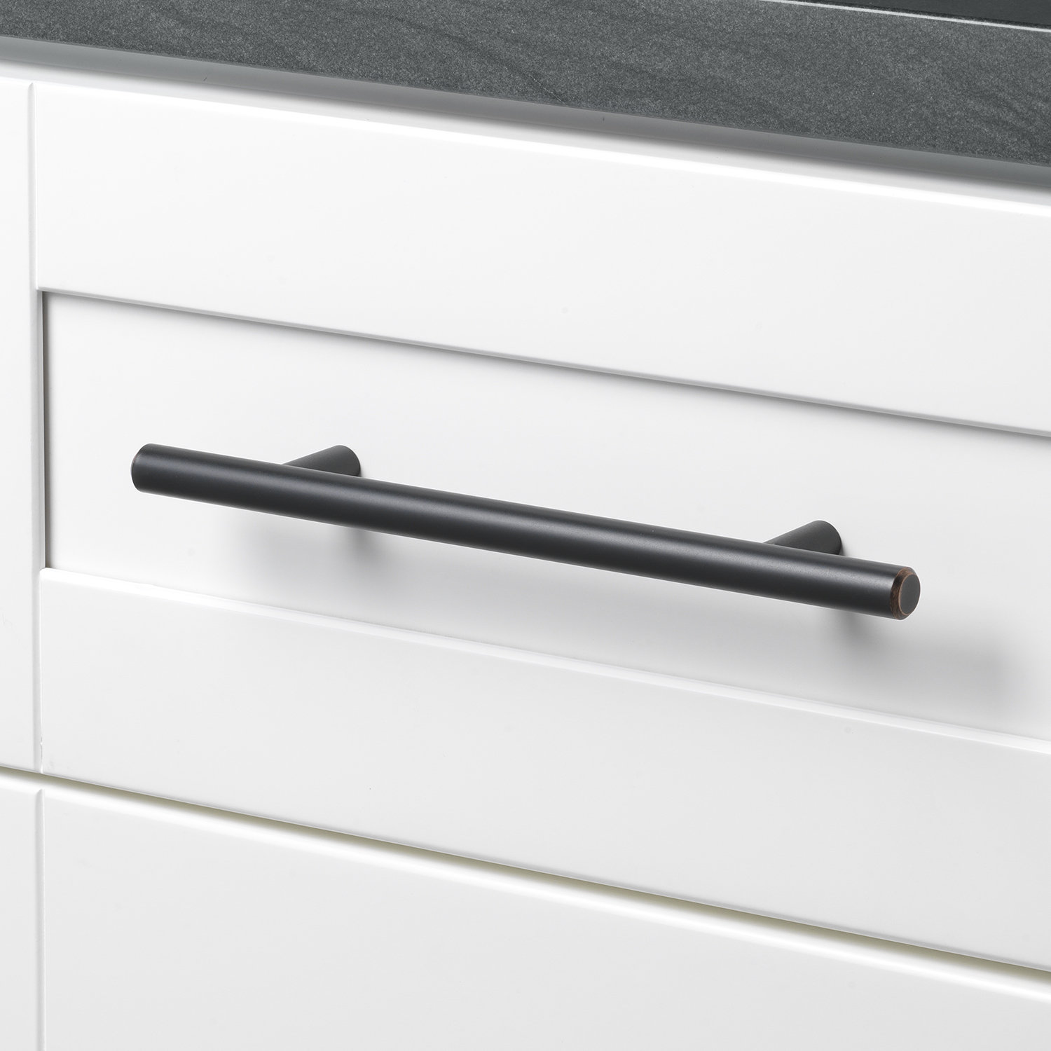 Roman Bar Cabinet Pull, 5 1/16", Oil Rubbed Bronze