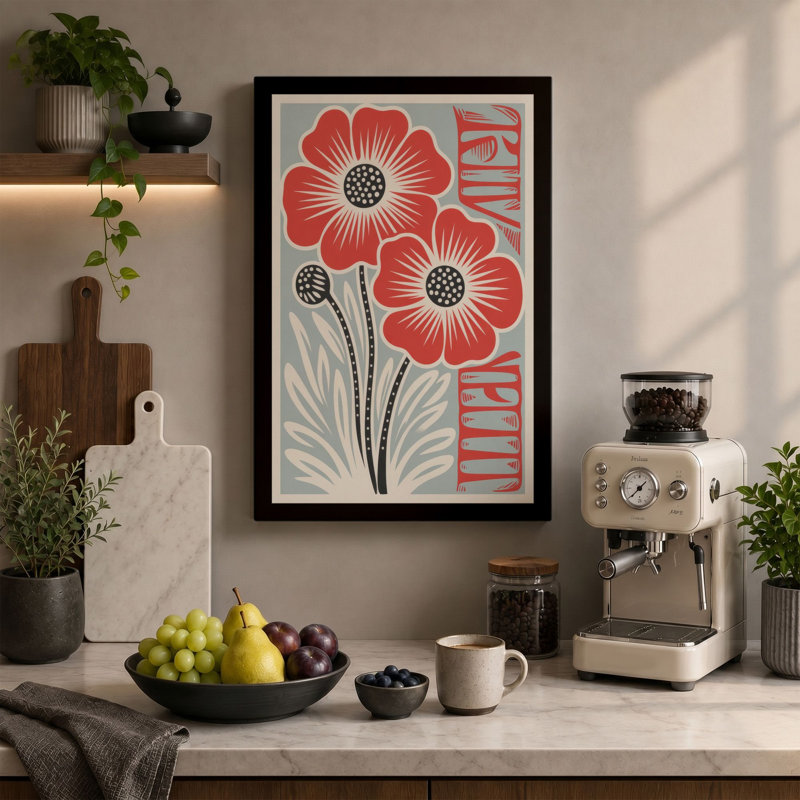 Print, 36x24 - 91.4 x 61.0 cm, Terracotta Border