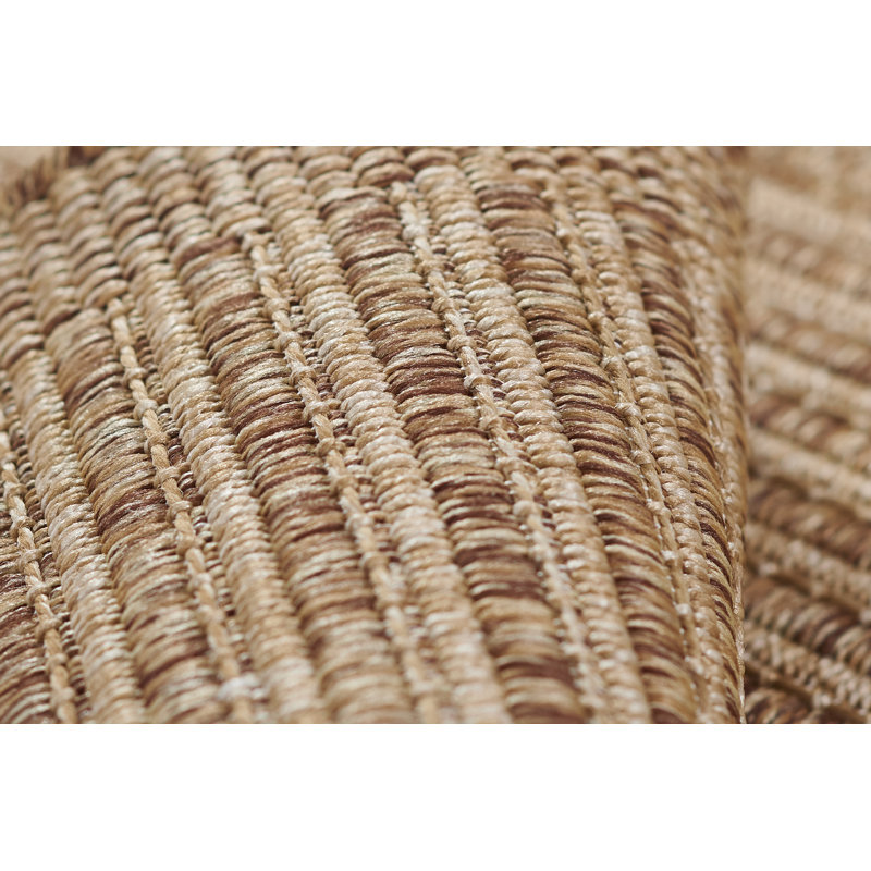 Fecteau Geometric Indoor / Outdoor Rug, Runner 2'7" x 7'6"