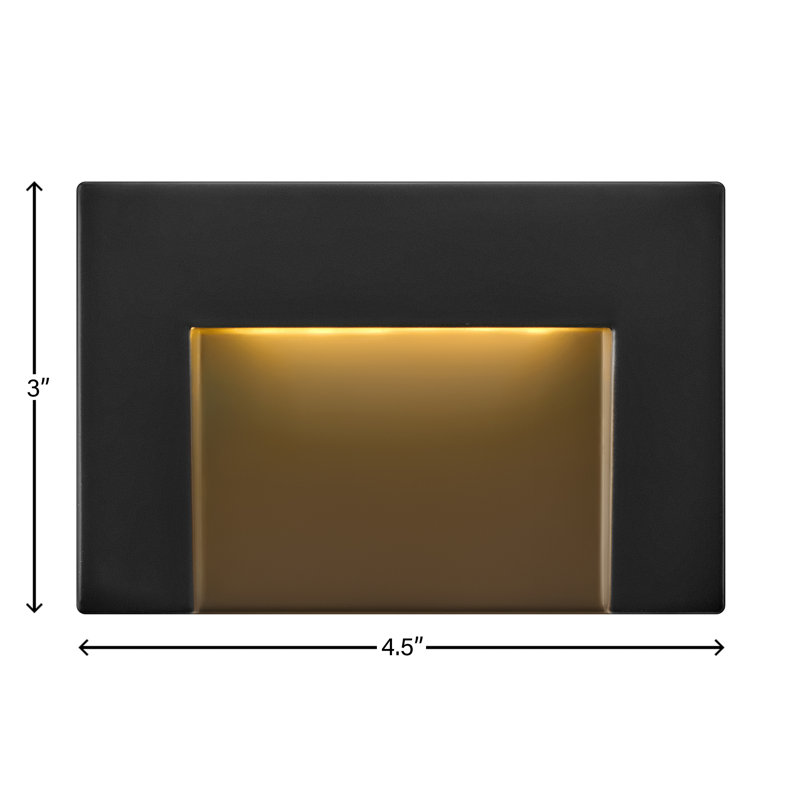 Hinkley Taper Landscape Light, 3" H x 4.5" W x 1" D