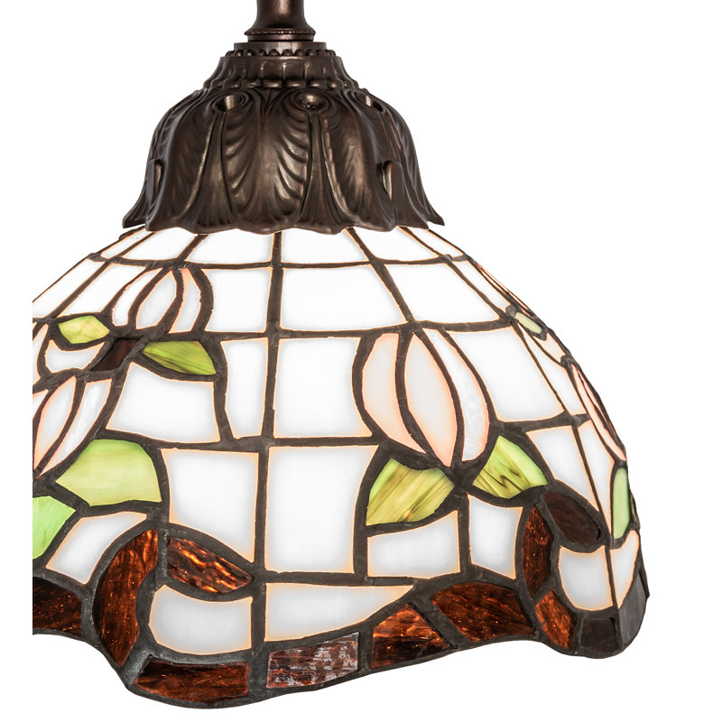 Mini-luminaire suspendu rose de 7 po Salcedo