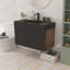 Meuble-lavabo flottant mural 36 po-158306273